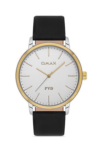 Omax Leather Men's Watches 00PR0039N008