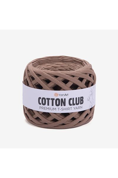 Yarnart Cotton Club - Χτενισμένο βαμβακερό ύφασμα πλεκτό νήμα βιζόν Χρώμα-7307