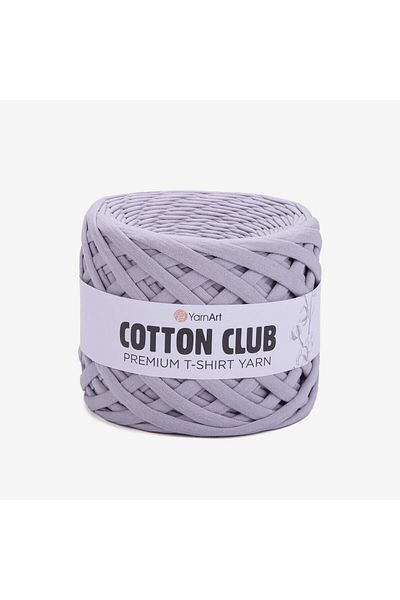 Yarnart Cotton Club - Χτενισμένο Βαμβακερό Ύφασμα Πλεκτό Χέρι Νήμα Ανοιχτό Γκρι-7303