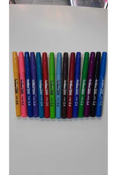 ARTLINE CONCEPT أقلام رسم فنية من Artline 15 لونًا و15 قلم رسم