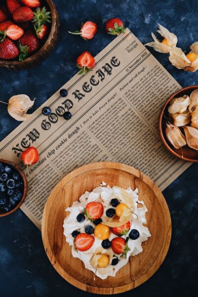 Genel Markalar Yağlı Kağıt - Sunum Kağıdı- Gazete Desen Sunum Kağıdı- 32 Adet