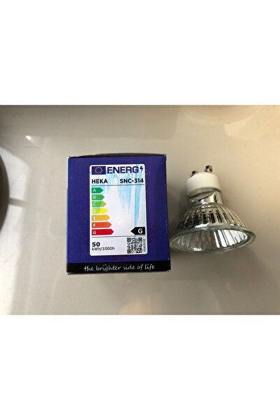 SAİMELEKTRİK 3 ADET 220V 50W GU 10 HALOJEN LAMBA