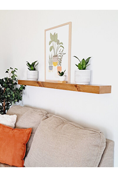 Yggdrasil Home Decor Dekoratif Doğal Ahşap  Tek’li  160 x 15 x 4 cm (Gizli Ap...