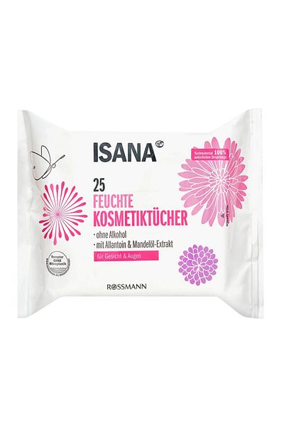 ISANA Makeup Remover Wipes + Makeup Remover Water for Sensitive Skin 500 Gr