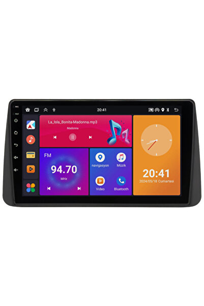 Carvocal Fiat Egea Cross Uyumlu Android Multimedya Sistemi (2015-2024) CRV4106XP