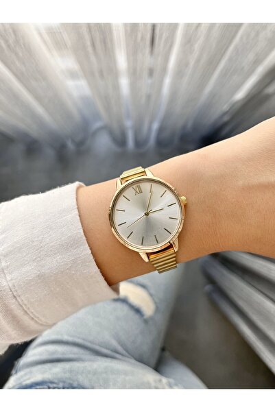 CLUPPOLOON Çelik Kordon Sade Kadın Kol Saati Polo