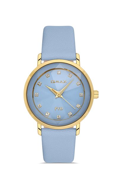 Omax 00ZEC004QU24 Model Leather Women's Watch
