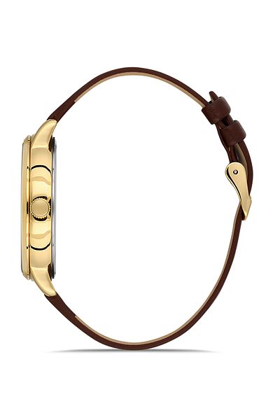 Omax Leather Men's Watch 00PR0039Q002