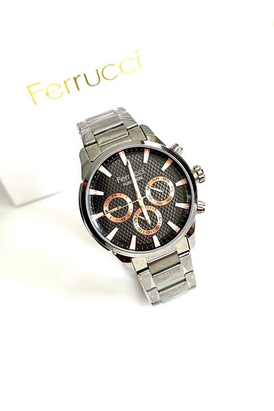 Ferrucci FERRUCCi̇ Silver Men's Wristwatch