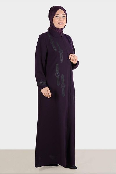 Alvina Πέτρινο Λεπτομερές Παλτό Judge Collar 10543