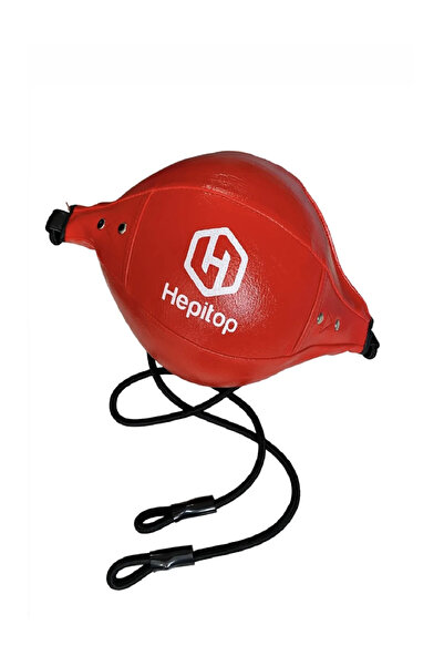 HEPİTOP Pencikbol Çift Uçlu Deri Boks Hız Topu