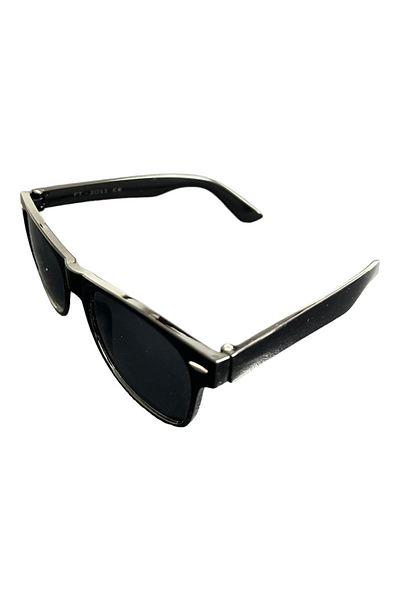 Silvio Monetti Men's Sunglasses - Black Matte UV400, Model615382