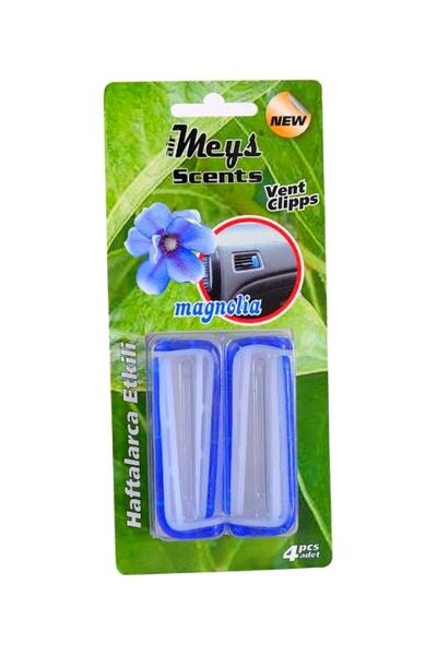 Genel Markalar Araba Kalorifer Petek Kokusu 2 Paket (8 Adet Mandal Koku )mavi...