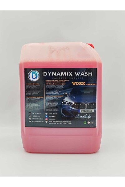 dynamix wash Work Araç Yıkama Köpüğü 5 Kg - Oto Bakım - Oto Şampuanı - Araç Ş...