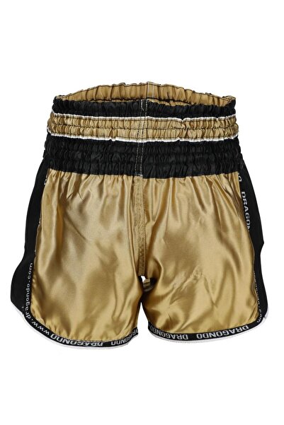 Dragondo Retro Şort Muay Thai Şort ve 3,5 Metre Boks Bandajı Set