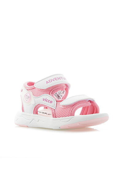 Vicco VİCCO MOCHA KIZ ÇOCUK ANATOMİK HAFİF TABAN GÜNLÜK SANDALET (19-25)  24Y 321.210 BK PEMBE