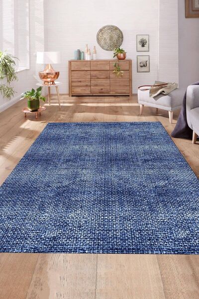 Kilimteks Dijital Baskılı Kaymaz Taban Yıkanabilir Modern Desen Salon Halısı ...