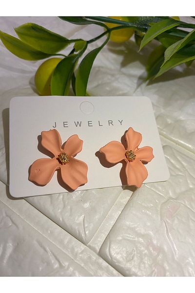 sema aksesuar Floral Women's Earrings - Gift Model