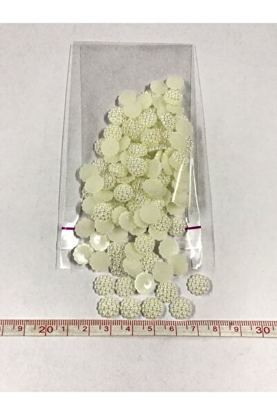 aladepo كريم خرز مزخرف 10 ملم - بلاك بيري نصف لؤلؤي، 20 جرام (حوالي 110 قطعة)