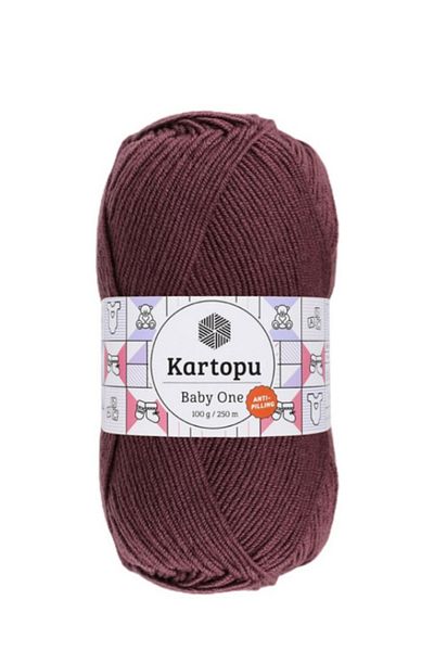 Kartopu Baby One Antipilling Νήματα Πλεξίματος Χεριών 100 gr Χρώμα 1707 Black Eucalyptus