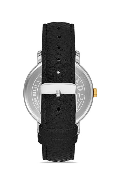 Omax Leather Men's Watch - 00PR0049N002