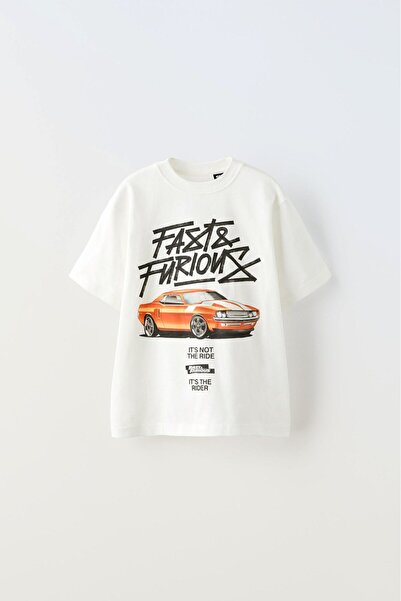 GIA - ART Automobil iz filma Brzi i ludi Štampano Belo dete T-shirt