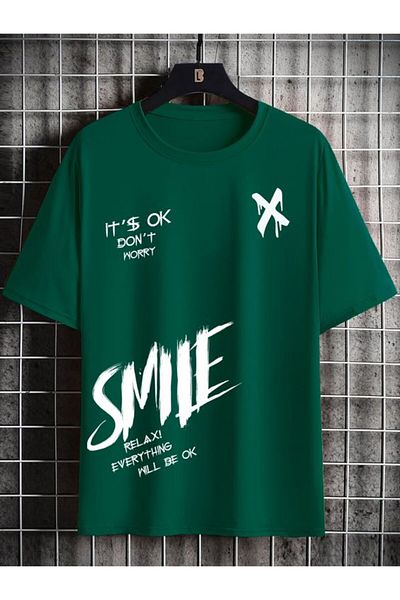 Vordevia Tricou imprimat oversize