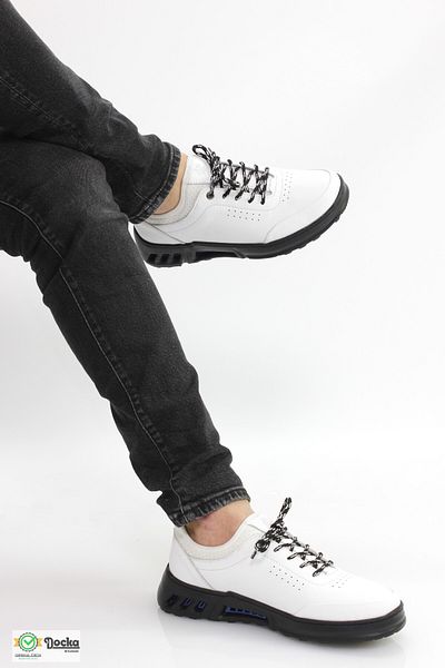 MARCOMEN Men's Genuine Leather Orthopedic Sports Shoes - Air Sole Casual Style