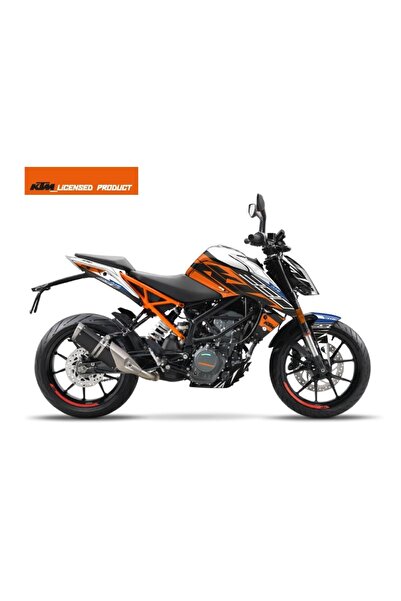 Run Grafik Shop KTM DUKE 390 NEW MODEL Uyumlu FULL BODY KİT STİCKER SET NW