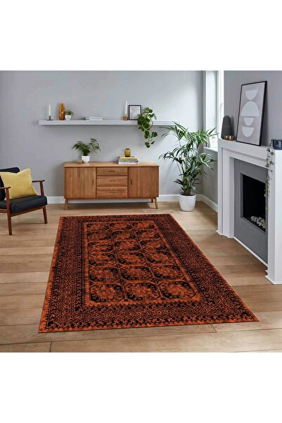 Viyana Home Dijital Baskılı Kaymaz Taban Yıkanabilir Çerçeveli Mutfak Salon H...