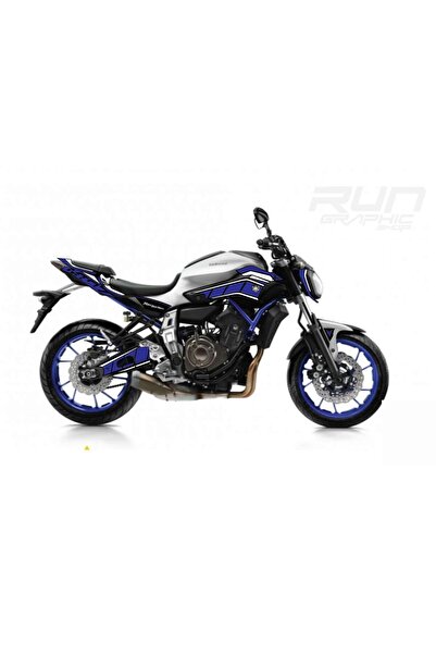 Durmaz Konsept YAMAHA MT 07 RACE BLUE MAVİ STİCKER SET