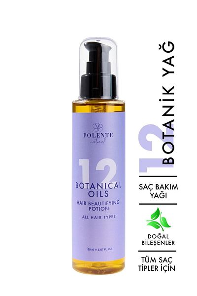 Polente Natural 150 ml Hair Care Oil Containing Botanical Oil