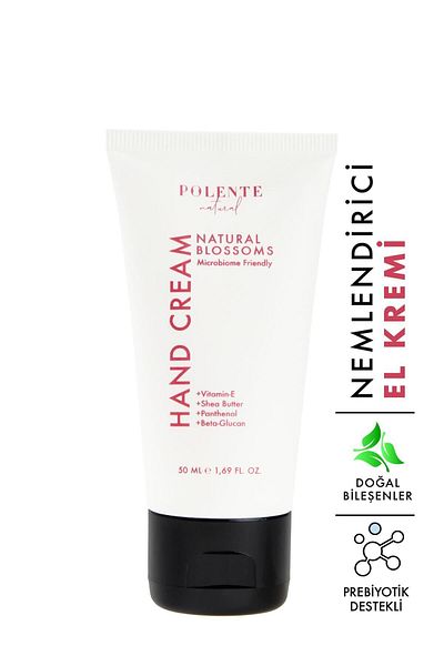 Polente Natural Prebiotic Supported Moisturizing Hand Cream - 50 ml