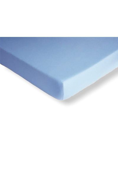Bebek Özel Cearşaf de îmbrăcăminte pentru bebeluşi şi copii din bumbac 100x160 albastru