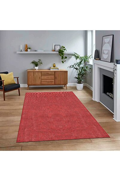 Viyana Home Dijital Baskılı Kaymaz Taban Yıkanabilir Jüt-Hasır Desen Mutfak S...