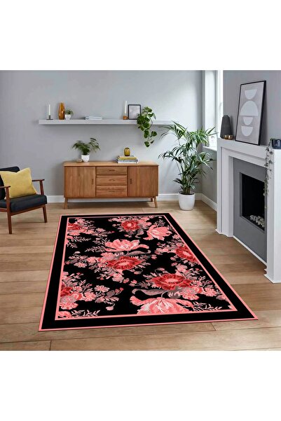 Viyana Home Dijital Baskılı Kaymaz Taban Yıkanabilir Modern Yolluk Mutfak Sal...