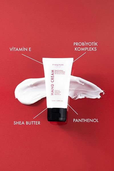 Polente Natural Prebiotic Supported Moisturizing Hand Cream - 50 ml