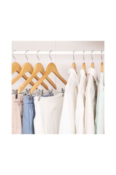 Takaz Global Takım Askısı Ceket Etek Pantolon Kıskaçlı 10 ADET 720503