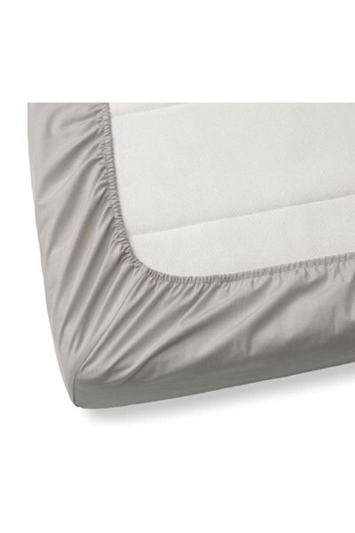 Bebek Özel Cotton Baby And Child Elastic Bed Sheet 100x160 Gray