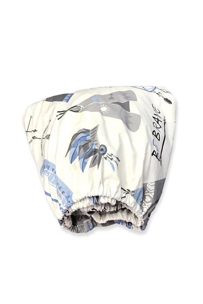 Bebek Özel Cearşaf de îmbrăcăminte pentru bebeluşi şi copii din bumbac 100x160 albastru cu model pentru camping