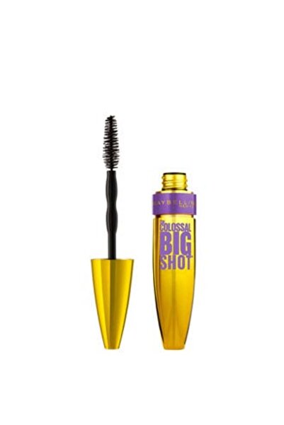 Baby ( KİL MASKESİ HEDİYE ) Maybelline New York The Colossal Big Shot Siyah M...