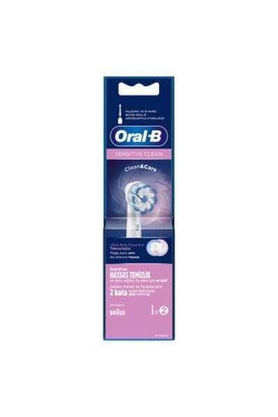 Baby ( KİL MASKESİ HEDİYE ) Oral-B Şarjlı Yedek Başlık Sensitive Diş Fırçası ...