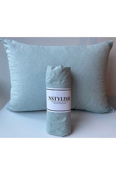 Stylish SINGLE PERSON ELASTIC BED Sheet 100x200 + PILLOW CASE 50x70