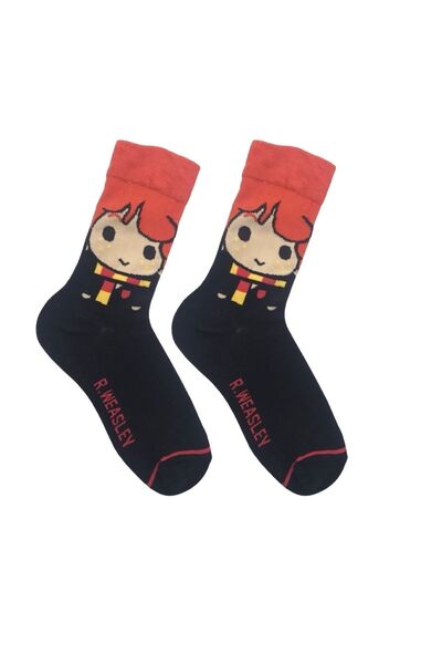 Çorap Kurdu 5 db Harry Potter karaktermintás színes zoknit tartalmazó csomag