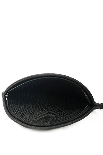 MaVaux Straw Jute Moss Vegan Clutch Bag - Zipped