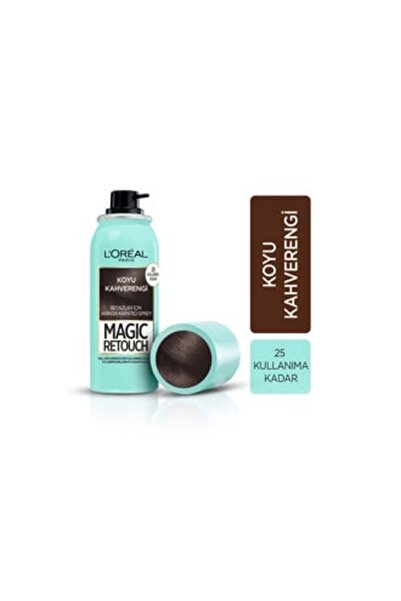 Baby ( KİL MASKESİ HEDİYE ) L'Oréal Paris Magic Retouch Koyu Kahverengi 75 ml...