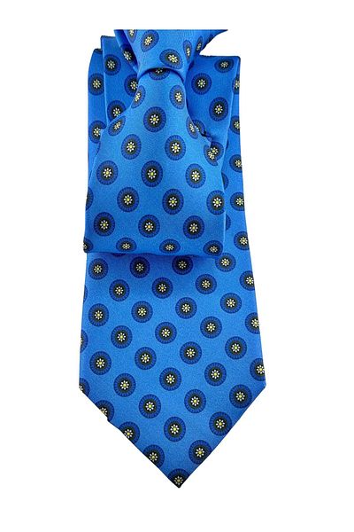 CROATE 100% Silk Croate Tie - Handcrafted Sewn