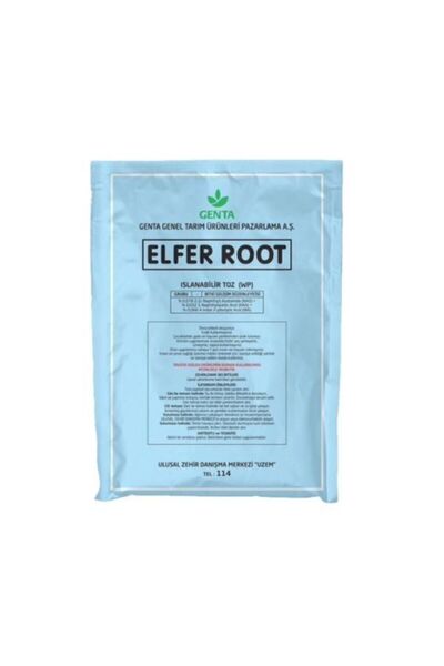 Genta Elfer Root Bgd Bitki Köklendirici Toz Formülasyon