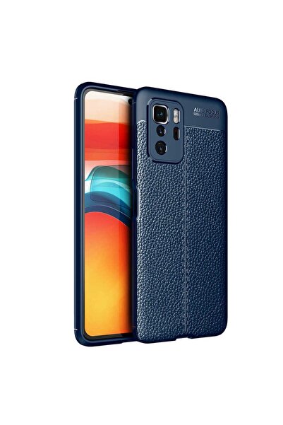 halkhouse Xiaomi Poco X3 GT Kılıf Kamera Koruyuculu Niss Deri Görünümlü Silik...