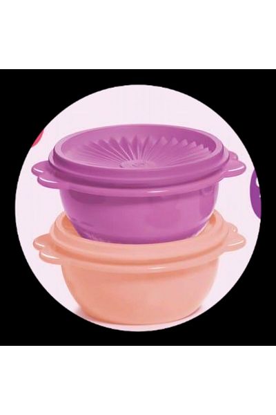 Tupperware Purple Salmon Star Cap